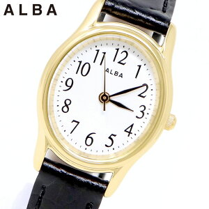 �Z�C�R�[ �A���o ���f�B�[�X �r���v AEGK435 ��v �E�H�b�` �N�I�[�c �u���b�N �S�[���h ALBA SEIKO