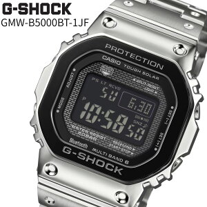 �J�V�I G�V���b�N GMW-B5000BT-1JF �������K�i �����Y �r���v FULL METAL �t�����^�� �u���b�N�x�[�� Bluetooth �d�g�\�[���[ CASIO
