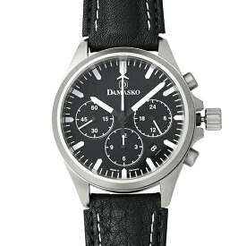 ダマスコ ストップミニット 腕時計 DAMASKO STOPPED MINUTE DC76 L ブラック メンズ ブランド 時計 新品 正規品