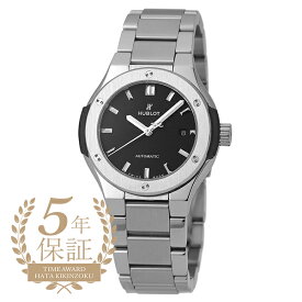 ウブロ クラシックフュージョン チタニウム ブレスレット 腕時計 HUBLOT CLASSIC FUSION TITANIUM BRACELET 585.NX.1170.NX ブラック レディース ブランド 時計 新品