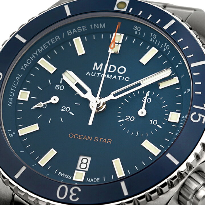 楽天市場】ミドー オーシャンスター クロノグラフ 腕時計 MIDO OCEAN 