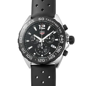 【中古】タグホイヤー FORMULA 1 CHRONOGRAPH 腕時計 TAG Heuer CAZ1010.FT8024 ブラック ブランド 時計