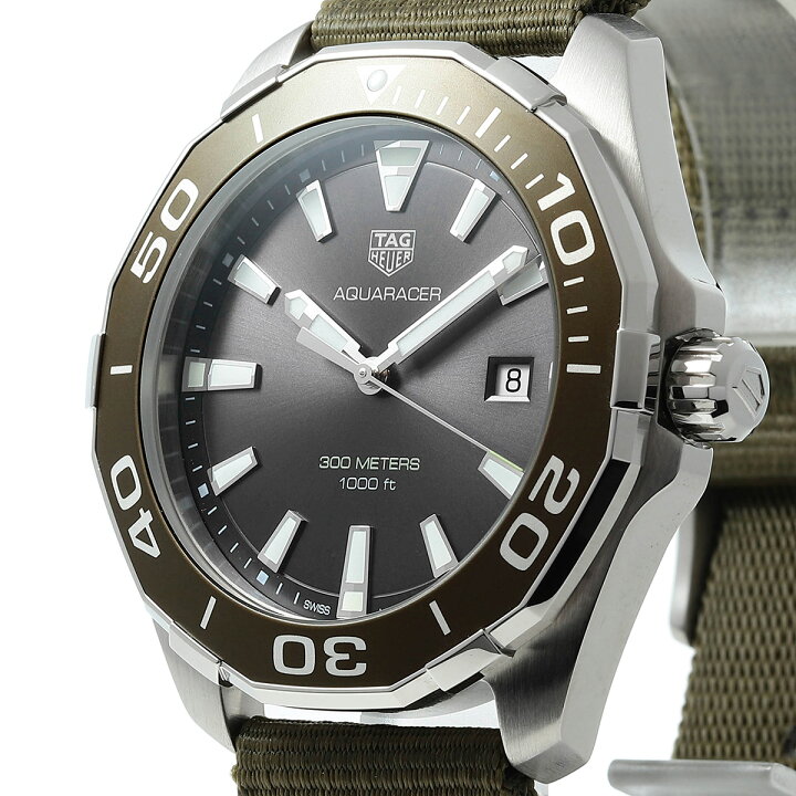 楽天市場】【中古】タグホイヤー AQUARACER QUARZ 43MM 腕時計 TAG  