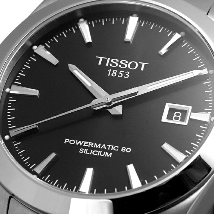 TISSOT（ティソ） （6/1から値上）ティソ メンズ ジェントルマン パワーマティック 80 シリシウム 自動巻き T127.407.11.051.00 : 腕時計のニールセレクトショップ - 通販 - Yahoo!ショッピング | ティソ ジェントルマン パワーマティック 80 シリシウム 腕時計 TISSOT T127.407.11.051.00 ブラック 黒 | メンズ腕時計