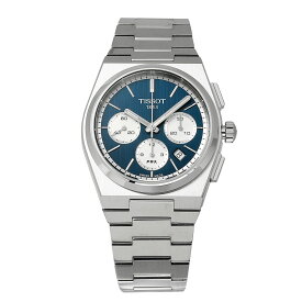 ティソ ピーアールエックス オートマティック クロノグラフ 腕時計 TISSOT T137.427.11.041.00 ブルー ブランド 時計