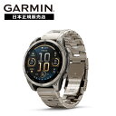 【マラソン限定2人に1人最大100%ポイントバック】【期間限定価格】ガーミン GARMIN フェニックス fenix8 Sapphire AMOLED 47mm Ti / Metal Band 010-02904-47 スマートウォッチ 国内正規品
