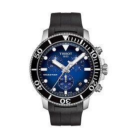 ティソ TISSOT 腕時計 メンズ シースター 1000 ダイバーズウォッチ クロノグラフ ブルー クオーツ T120.417.17.041.00 T1204171704100 国内正規品