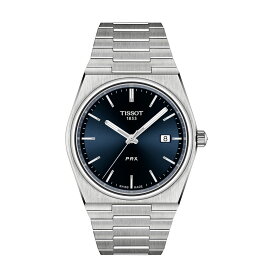 【マラソン期間限定1/2で最大100%ポイント還元】ティソ TISSOT 腕時計 メンズ PRX ピーアールエックス ブルー クオーツ T137.410.11.041.00 T1374101104100 国内正規品