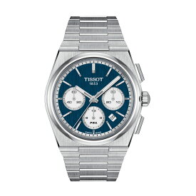 【マラソン限定 抽選で最大100%ポイントバック】ティソ TISSOT 腕時計 メンズ PRX ピーアールエックス オートマティック クロノグラフ 自動巻き T137.427.11.041.00 国内正規品