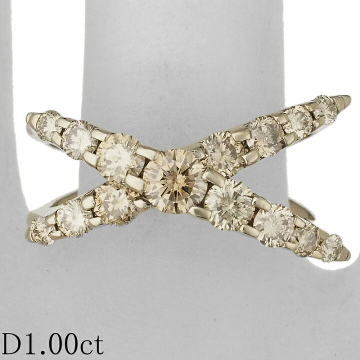 楽天市場】カシケイ ネイキッド ダイヤモンド/1.00ct リング BD073  