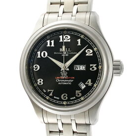 ボールウォッチ トレインマスター クリーブランド 200本限定 NM1058D-S1CJ-BKSL【中古】【JS1679】