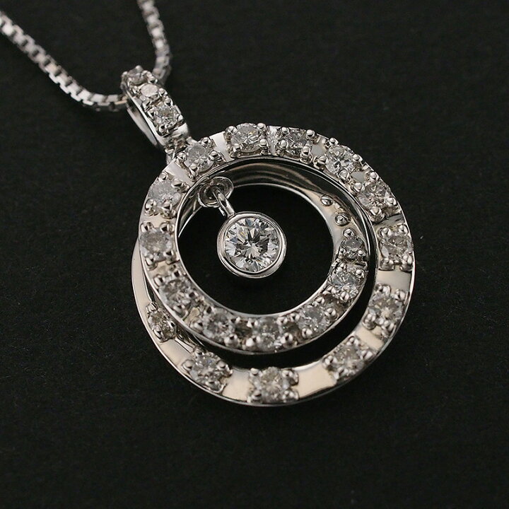 楽天市場】ダイヤモンド/0.10ct 0.43ct ネックレス Pt900 Pt850 証明 