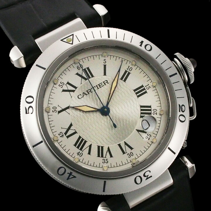 楽天市場】カルティエ パシャ 38mm グリッド 150周年記念モデル 1847本 