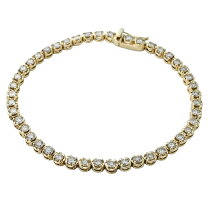 楽天市場】ダイヤモンド 3.00ct テニス ブレスレットの通販