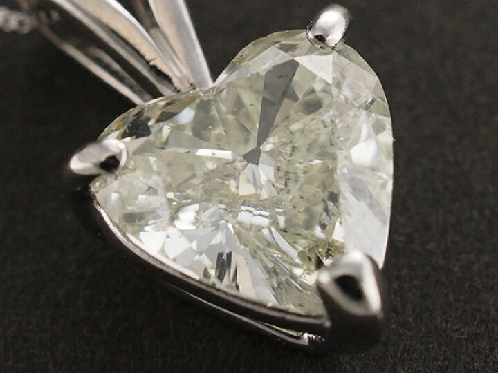 楽天市場】ダイヤモンド/1.29ct ハートシェイプカットダイヤ 