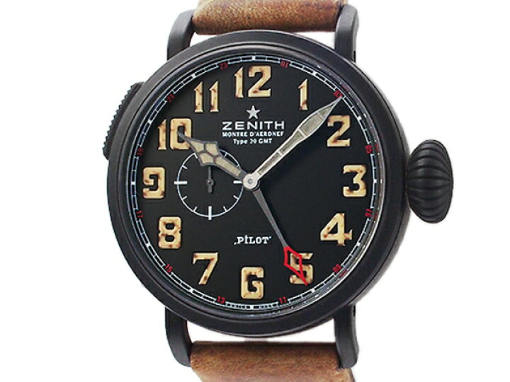 楽天市場】【大幅値引！】ゼニス パイロット タイプ20 GMT 世界限定  