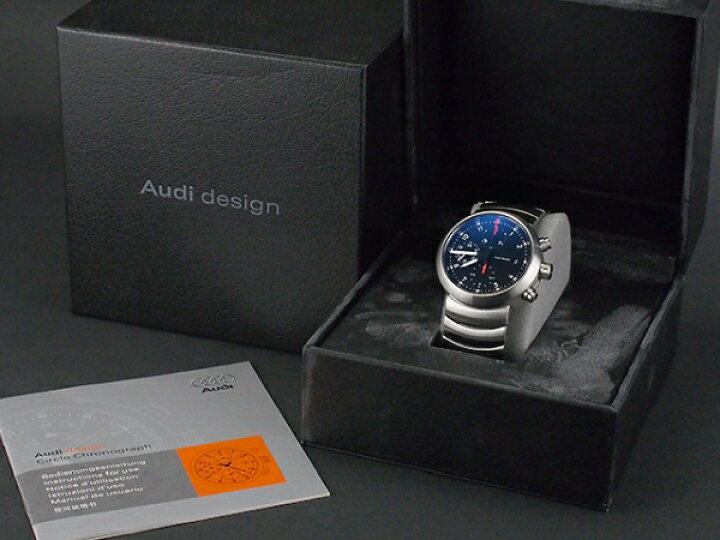 楽天市場】ジン アウディデザイン サークル クロノグラフ CC01【中古  