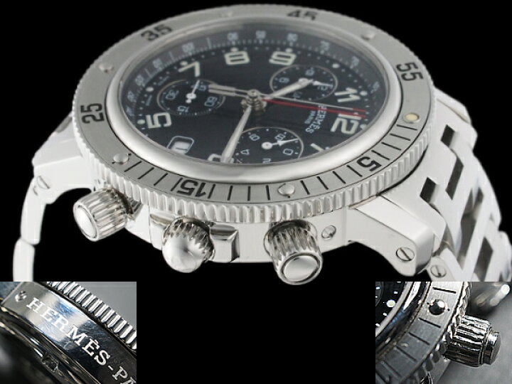 楽天市場】エルメス クリッパー ダイバー クロノグラフ CL2.910  