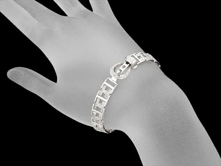 楽天市場】ダイヤモンド/1.00ct ベルトデザイン ブレスレット K18WG 