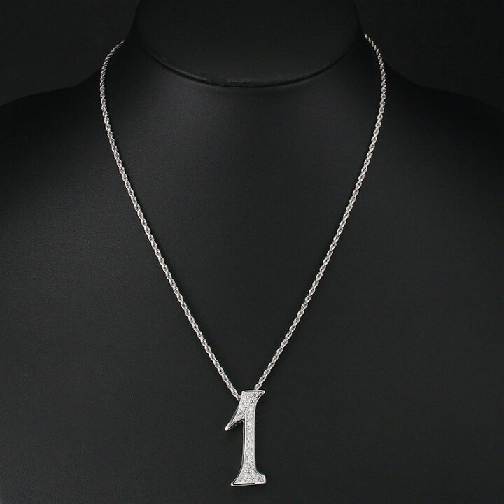 楽天市場】ゆきざき ノンブル ダイヤ/1.00ct ナンバーペンダントトップ 