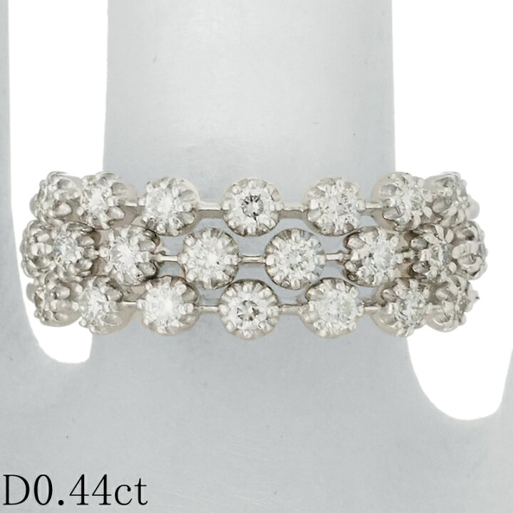 楽天市場】スタージュエリー ダイヤモンド/0.44ct デザイン リング 
