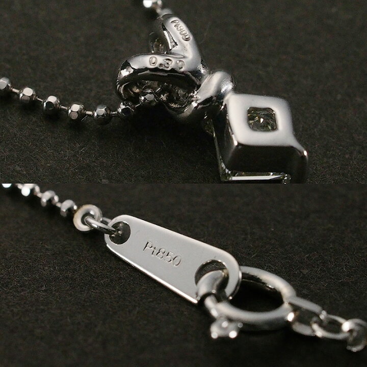 楽天市場】ダイヤモンド/0.30ct デザイン ネックレス Pt900トップ 
