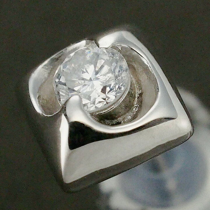 楽天市場】ダイヤモンド/0.11ct×2 スクエアモチーフ スタッド 