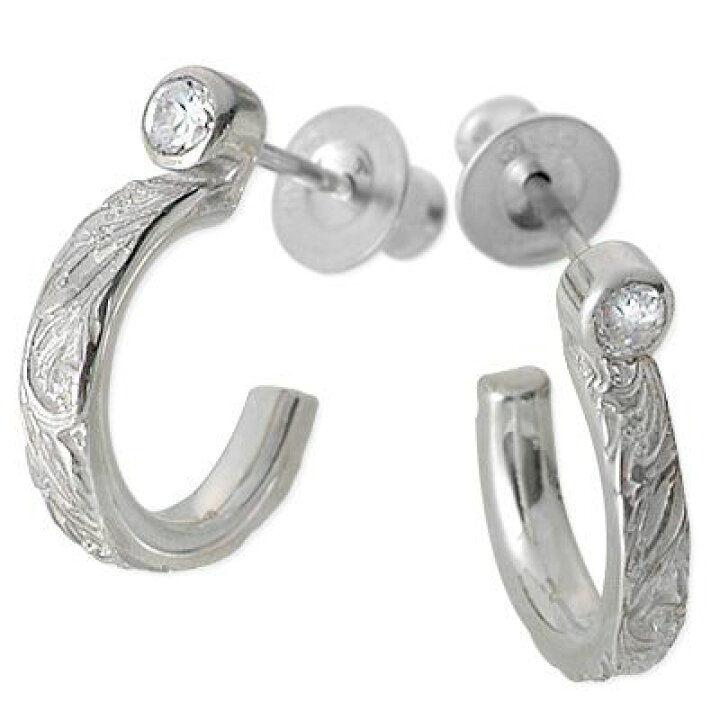 楽天市場】ピアス メンズ AQUA SILVER アクアシルバー シルバー  