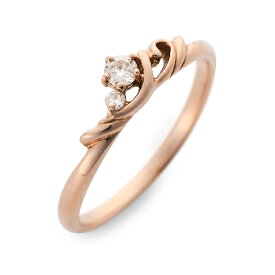 送料無料 JURER DEUX ピンクゴールド リング 指輪 婚約指輪 結婚指輪 エンゲージリング ダイヤモンド 彼女 レディース 女性 誕生日 記念日 ギフトラッピング ジュレドゥ プレゼント