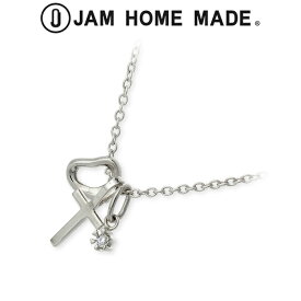 ダイヤモンド ネックレス シンプル JAM HOME MADE シルバー ハート 彼女 レディース 女性 誕生日 記念日 ギフトラッピング ジャムホームメイド 送料無料 プレゼント