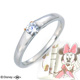 Disney プラチナ リング 指輪 エンゲージリング 婚約指輪 ダイヤモンド 名入れ 刻印 彼女 レディース 女性 誕生日 記念日 ギフトラッピング ディズニー Disneyzone 送料無料 プレゼント
