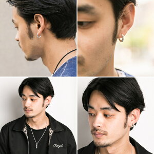 楽天市場 楽天ランキング受賞 Garni ガルニ ピアス メンズ 左耳用 人気 おしゃれ シルバー 彼氏 誕生日プレゼント 記念日 ギフトラッピング ガルニ ジェイウェルドットコム