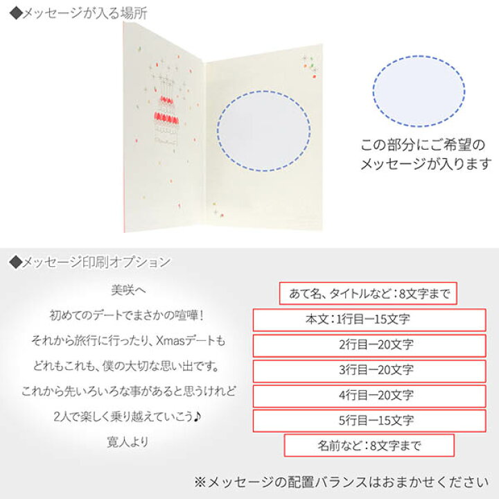 楽天市場 メッセージカード 彼女 彼氏 レディース メンズ ユニセックス 誕生日プレゼント 記念日 ギフトラッピング メッセージカード ホワイトデー お返し ギフト 22 ジェイウェルドットコム