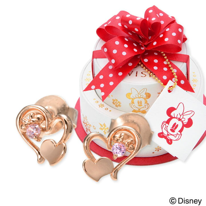 楽天市場 Wisp Disney Disney シルバー ピアス ハート 名入れ 刻印 当店オリジナル 彼女 レディース 女性 誕生日プレゼント 記念日 ギフトラッピング ウィスプ ディズニー ディズニー Disneyzone ミニーマウス ジェイウェルドットコム