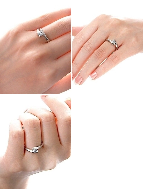 婚約指輪 エンゲージリング プラチナ ダイヤモンド ホワイト 彼女 レディース プレゼント - 25