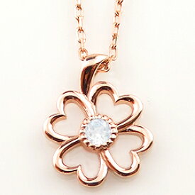 楽天市場 四葉のクローバー ネックレスの通販