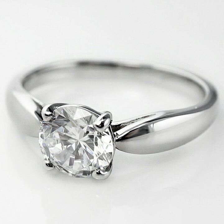 楽天市場】ダイヤモンド リング プラチナ 婚約指輪 レディース Pt900 