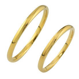 結婚指輪 結婚指輪 ゴールド ペアリング シンプル ストレートリング K18 マリッジリング 18金 2本セット ペア 文字入れ 刻印 可能 婚約 結婚式 ブライダル ウエディング おすすめ ギフト プレゼント 受注製作