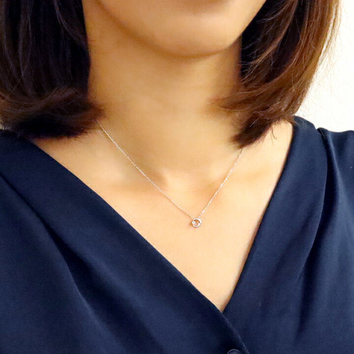 楽天市場】つけっぱなし ネックレス 月 プラチナ 月モチーフ 