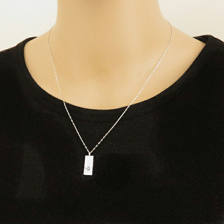 楽天市場】メンズネックレス 18金 K18 ゴールド 1石 ダイヤモンド  