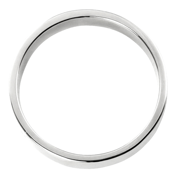 楽天市場平打ちリング ４mm幅 プラチナ 指輪 メンズ  シンプル