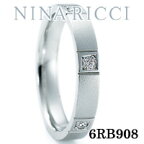 結婚指輪 プラチナ900 ダイヤモンド マリッジリング ニナリッチ 6RB908 【ポイント2倍 刻印無料 送料無料】
