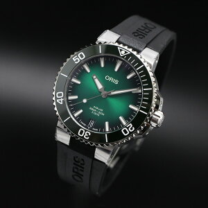 �y�I���X���K�̔��X�z�y�I�ׂ�5�N�����ۏ؁z�y36�񖳋������[��OK�zORIS �A�N�C�X �f�C�g �L�����o�[400 41.5mm �O���[�� �u���b�N���o�[ 120����PR AQUIS DATE CALIBRE400 ���K�A���i 40077694157R