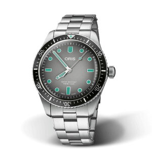 【オリス正規販売店】【選べる5年延長保証】【36回無金利ローンOK】ORIS ダイバーズ’65 40mm Divers’65 グレーグラデーション SSブレス 正規輸入品 73377074053M