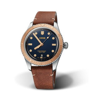 【オリス正規販売店】【選べる5年延長保証】【36回無金利ローンOK】ORIS ダイバーズ'65 ネイビー 40mm Divers'65 ブロンズインサートベゼル 正規輸入品 73377074355F