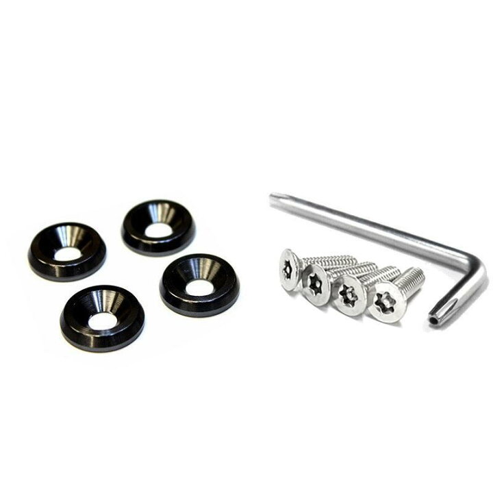 楽天市場】盗難防止 ナンバーボルト セット 特殊 工具付 ステンレス 