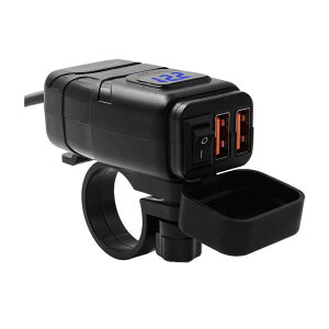 oCNp QC3.0 }[d USB`[W[ LEDdv dON/OFFXCb`t X}z^ubg̏[d ėp dtJ[u[ BLUE F