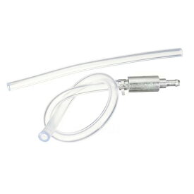 アルミ製 ワンウェイバルブ付き ワンマンブリーダーホース ブレーキフルード 交換 作業 ブレーキオイル エア抜き