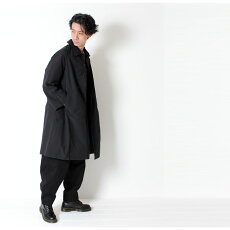 【men'sFUDGE掲載】SLICKスリックTUSSOREOVERSIZEDCOATタッサーオーバーサイズコート5165401