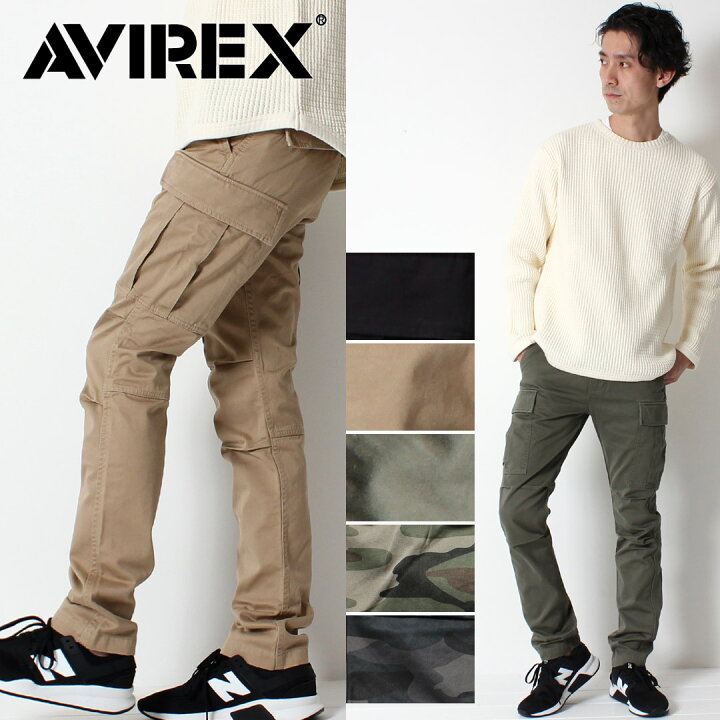 楽天市場 Avirex Fatigue Cargo Slim アヴィレックス ファティーグ カーゴパンツ スリムフィット Lot スリムパンツ スリムカーゴパンツ ミリタリーパンツ メンズ 迷彩 パンツ カモフラ 迷彩柄 米軍 黒 ブラック オリーブ Xl Xxl Ll 2l プレゼント J X T Style